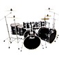 Pearl Export Double Bass 8-Piece Drum Set Jet Black thumbnail