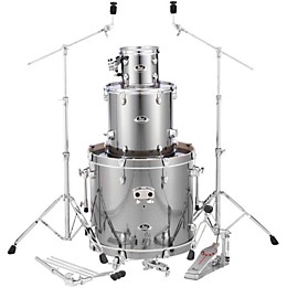 Pearl Export Double Bass Add-on Pack Smokey Chrome