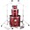 Pearl Export Double Bass Add-on Pack Smokey Chrome Pearl Export Double Bass Add-on Pack Black Cherry Glitter