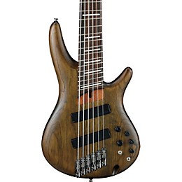Ibanez SRFF806 Multi-Scale Six-String Electric Bass Guitar Flat