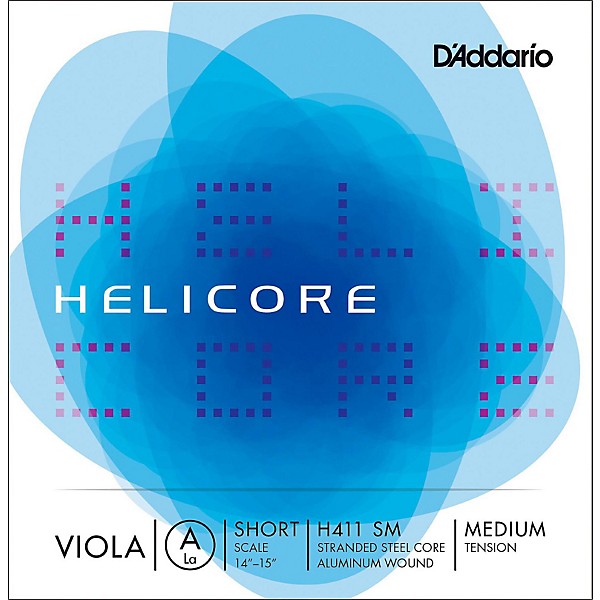 D'Addario Helicore Series Viola A String 14"-15" Short Scale