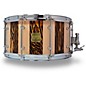 OUTLAW DRUMS Suite Stripe Douglas Fir and Maple Stave Snare Drum with Chrome Hardware 14 x 7 in. Black/Natural thumbnail