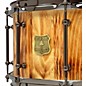 OUTLAW DRUMS White Pine Stave Snare Drum with Black Chrome Hardware 14 x 7 in. Forest Fire