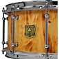 OUTLAW DRUMS White Pine Stave Snare Drum with Chrome Hardware 14 x 6.5 in. Forest Fire