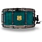 OUTLAW DRUMS Poplar Stave Snare Drum with Black Chrome Hardware 14 x 6.5 in. Emerald Cove thumbnail