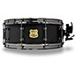 OUTLAW DRUMS Red Oak Stave Snare Drum with Black Chrome Hardware 14 x 5.5 in. Black Satin thumbnail