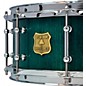 OUTLAW DRUMS Poplar Stave Snare Drum with Chrome Hardware 14 x 5.5 in. Emerald Cove