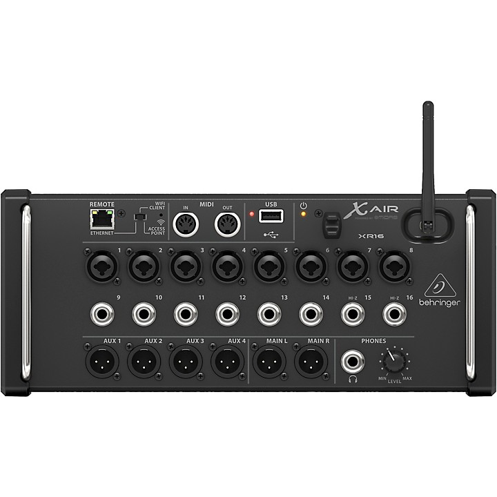 Behringer X AIR XR16 16-Channel Digital Rackmount Mixer | Guitar
