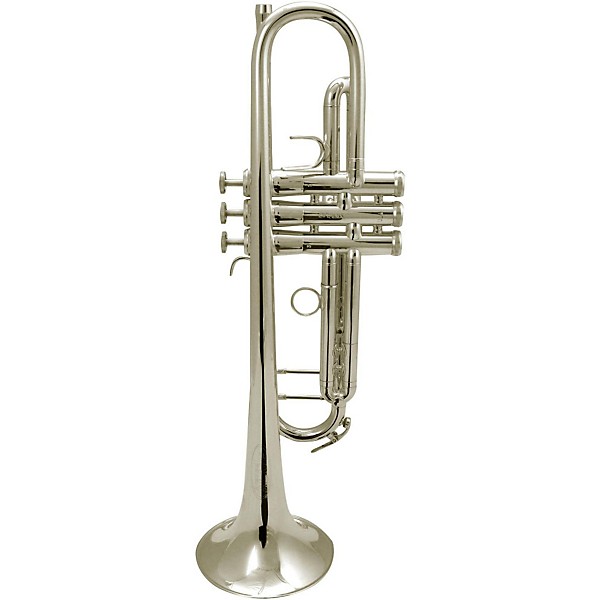 King KB12 Series Large Bore Marching Bb Trumpet Silver
