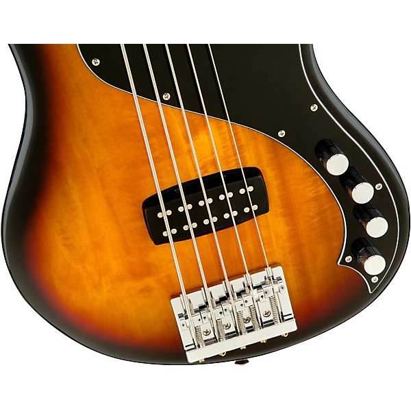 Squier Deluxe Dimension Bass V Rosewood Fingerboard Five