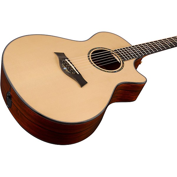 Taylor Custom 8349 Grand Concert Cutaway Acoustic-Electric Guitar Natural