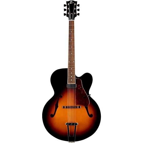 Gibson Custom Solid-Formed 17 Venetian Cutaway Archtop Hollowbody Electric Guitar Cremona Brown