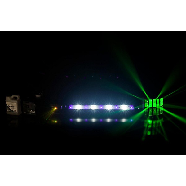 CHAUVET DJ JAM Pack Gold Projection Lighting Effect with Fog Machine and UV Wash/Strobe