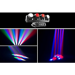 CHAUVET DJ Intimidator Wave 360 IRC LED Moving Heads (4)