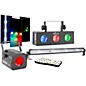 Clearance CHAUVET DJ JAM Pack Silver Moonflower Projection Light Effect with Tri-Color LED Wash and UV Strobe Light thumbnail