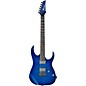 Open Box Ibanez RG6005 Quilted Maple Electric Guitar Level 1 Sapphire Blue Burst