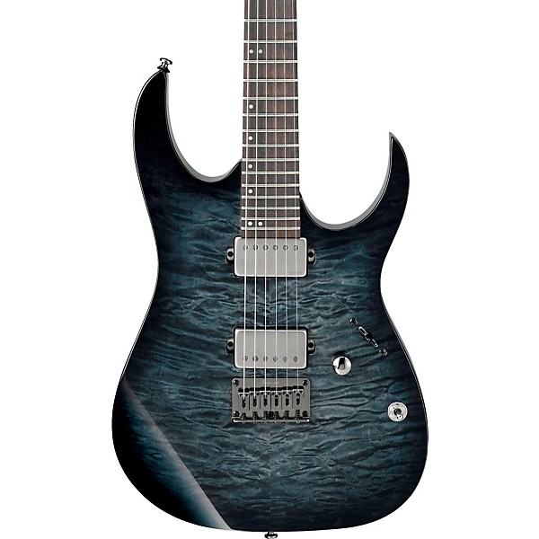 Open Box Ibanez RG6005 Quilted Maple Electric Guitar Level 2 Transparent Gray Burst 190839084910
