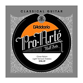 D'Addario CNL-3T Pro-Arte Light Tension Classical Guitar Strings Half Set