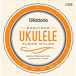 D'Addario EJ65B Pro-Arte Custom Extruded Baritone Nylon Ukulele Strings