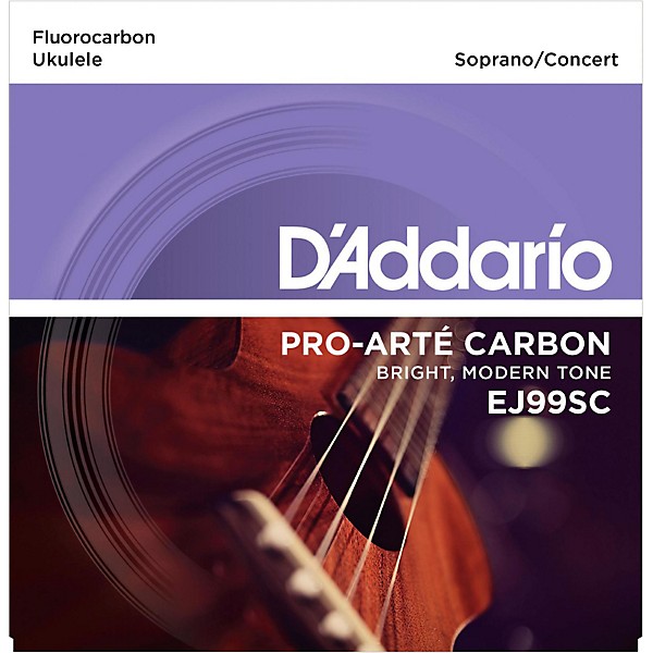 D'Addario EJ99SC Pro-Arte Carbon Soprano/Concert Ukulele Strings