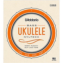 D'Addario EJ88UB Nyltech Bass Ukulele Strings