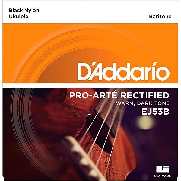 D'Addario EJ53B Pro-Arte Custom Extruded Baritone Nylon Ukulele Strings