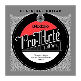 D'Addario TNN-3T Pro-Arte Normal Tension Classical Guitar Strings Half Set