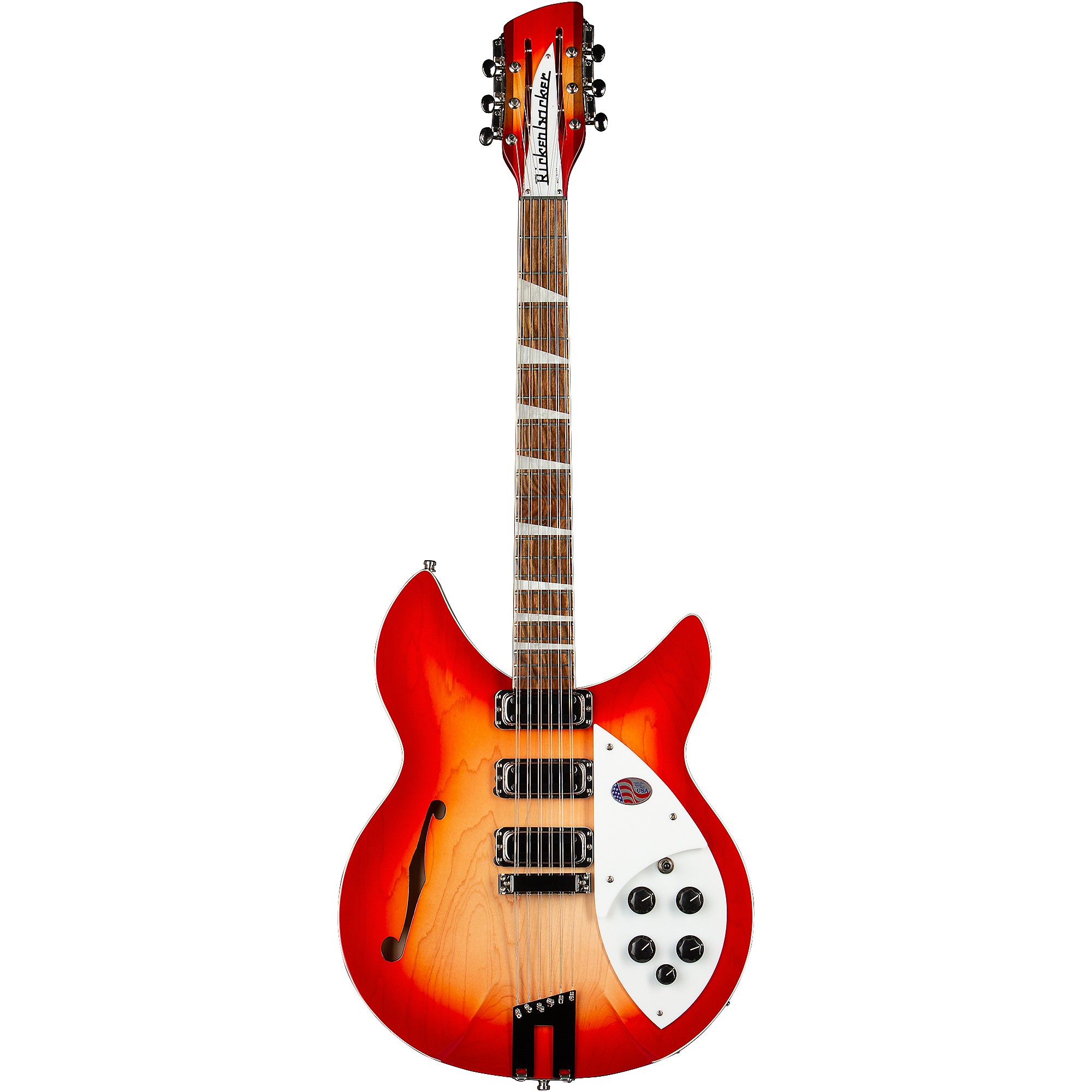 Platinum Rickenbacker 1993Plus 12-String Electric Guitar