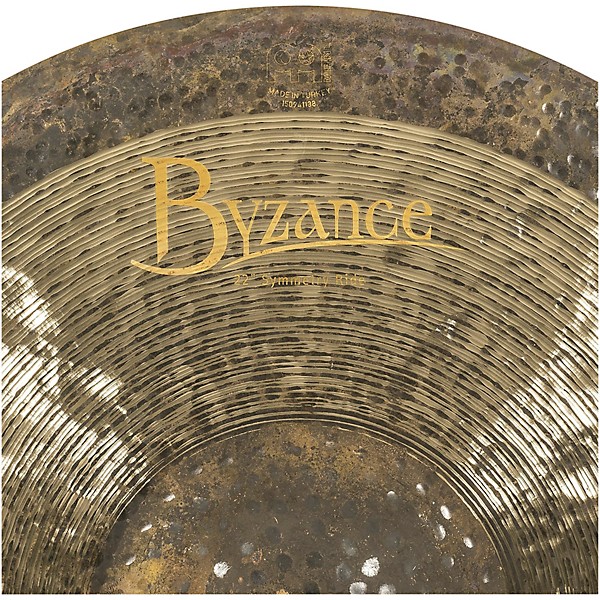 MEINL Byzance Jazz Ralph Peterson Signature Symmetry Ride Cymbal 22 in.