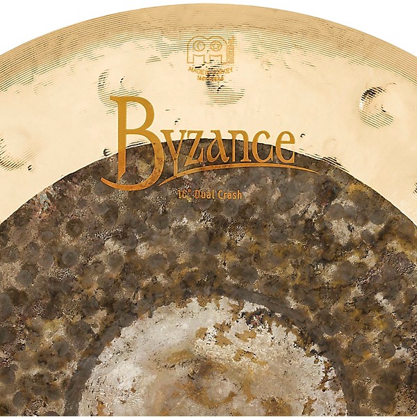 MEINL Byzance Extra Dry Dual Crash Cymbal 16 in.