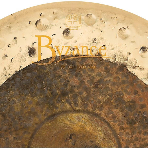 MEINL Byzance Extra Dry Dual Crash/Ride Cymbal 22 in.