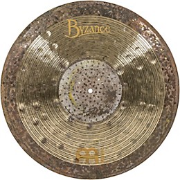 MEINL Byzance Jazz Ralph Peterson Signature Nuance Ride Cymbal with Rivets 21 in.