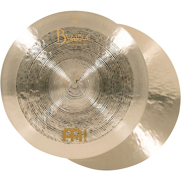 MEINL Byzance Jazz Tradition Hi-Hat Cymbal Pair 14 in.