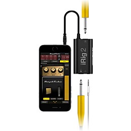 IK Multimedia iRig 2 Guitar Interface for iOS, Mac and Select Android Devices
