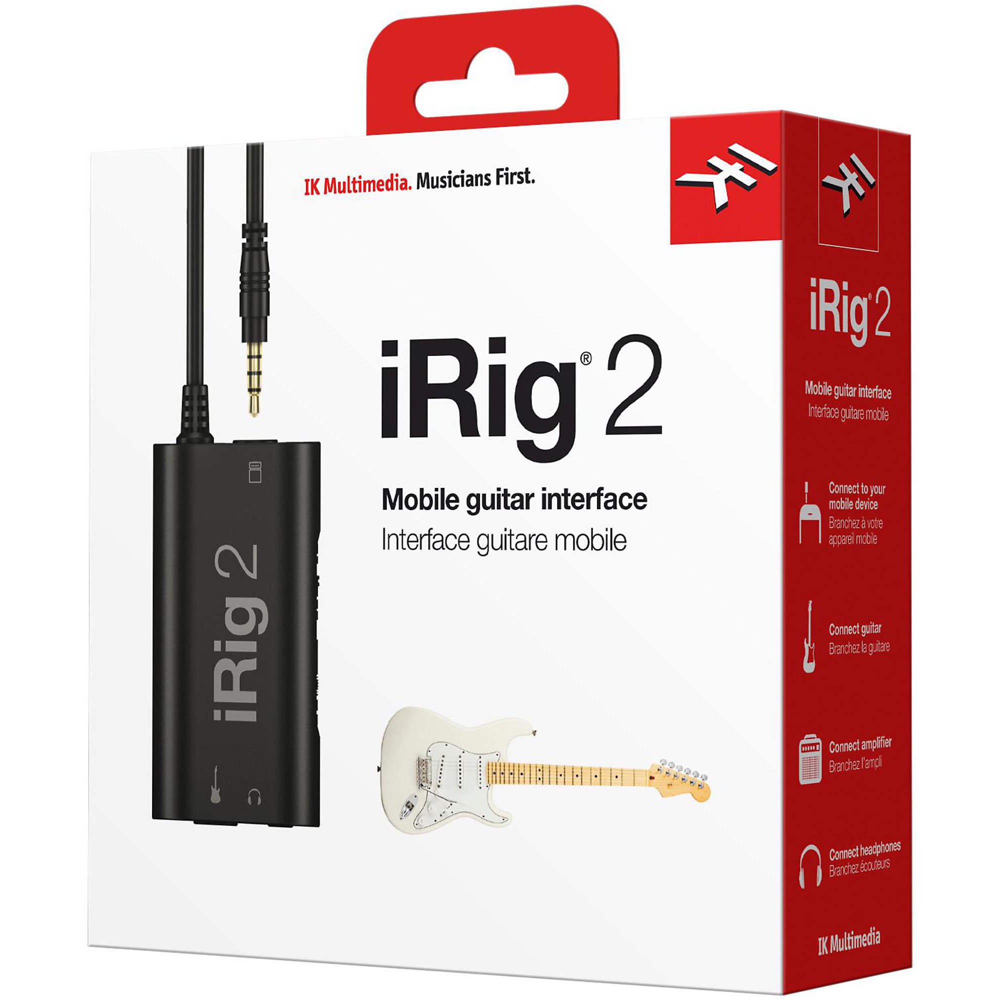 IK Multimedia iRig 2 Mobile Guitar Interface at Gear4music
