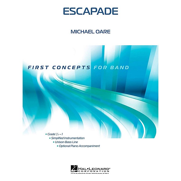 Hal Leonard Escapade - First Concepts Series Concert Band Level .5 to 1
