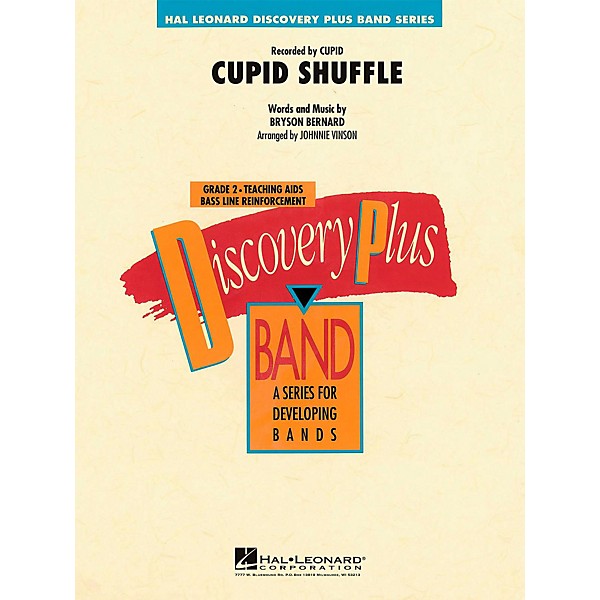 Hal Leonard Cupid Shuffle - Discovery Plus Concert Band Level 2