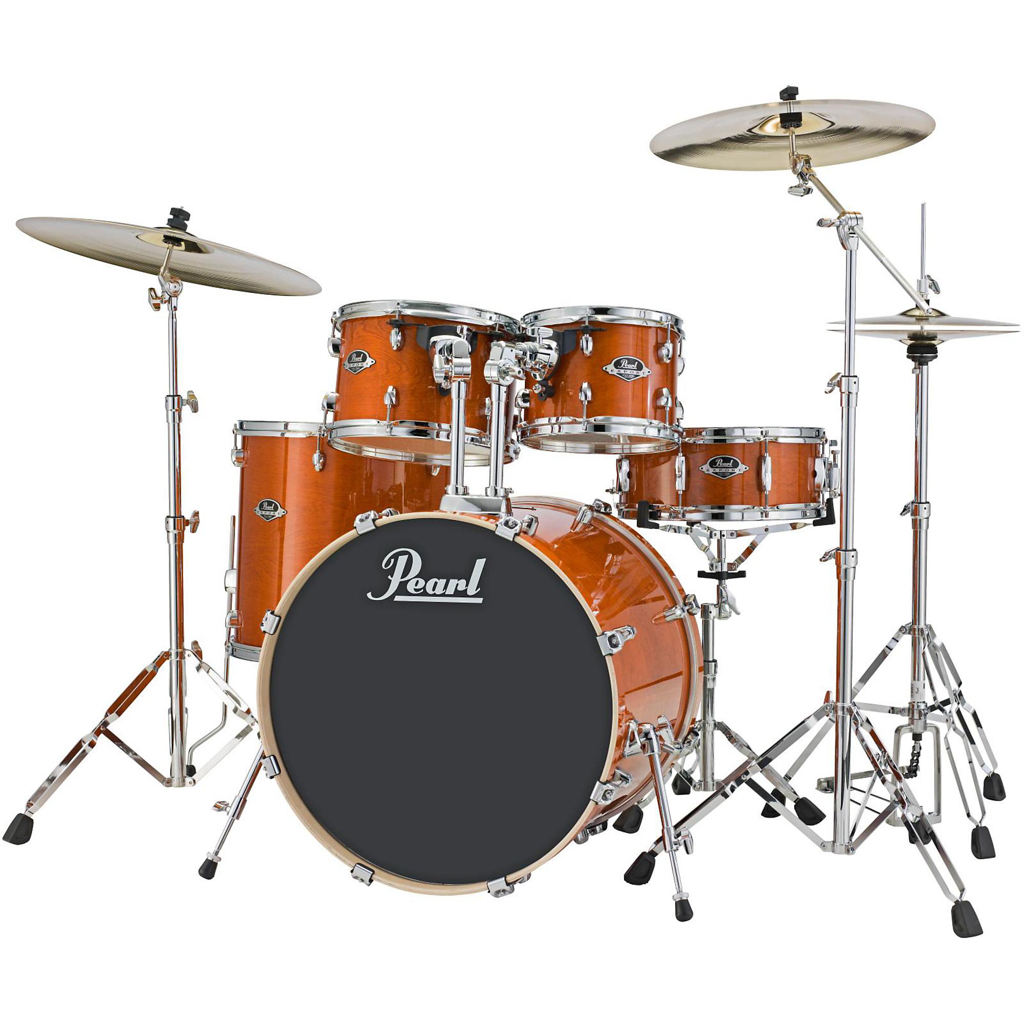 Pearl Export EXL Standard 5-Piece Shell Pack Honey Amber | Guitar