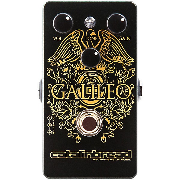 Open Box Catalinbread Galileo Distortion Guitar Effects Pedal Level 2  190839662903