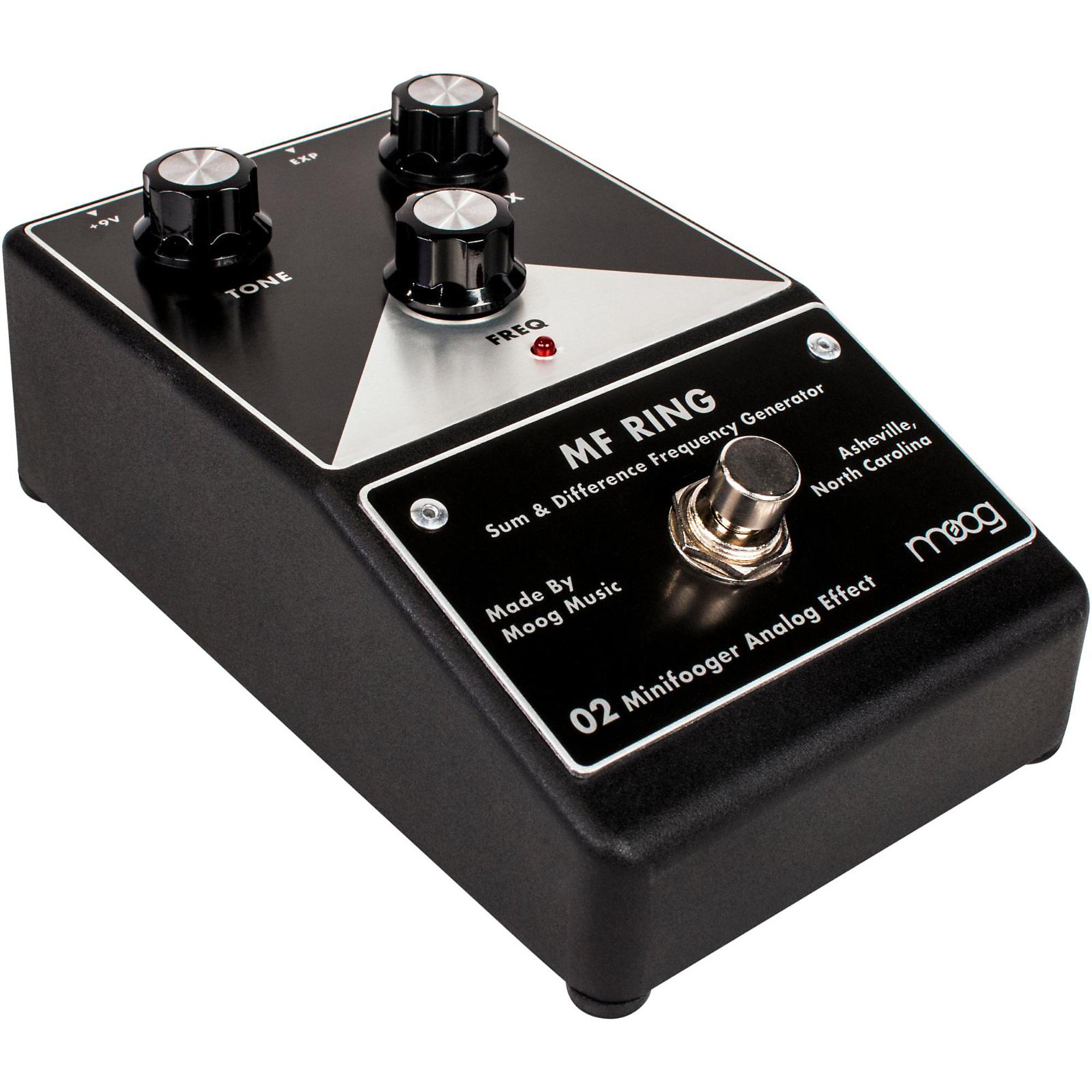 Open Box Moog Minifooger Ring Guitar Effects Pedal | Guitar