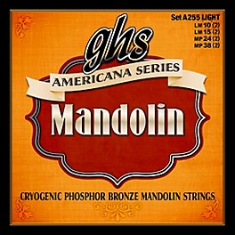 GHS Americana Light Mandolin Strings (10-38)