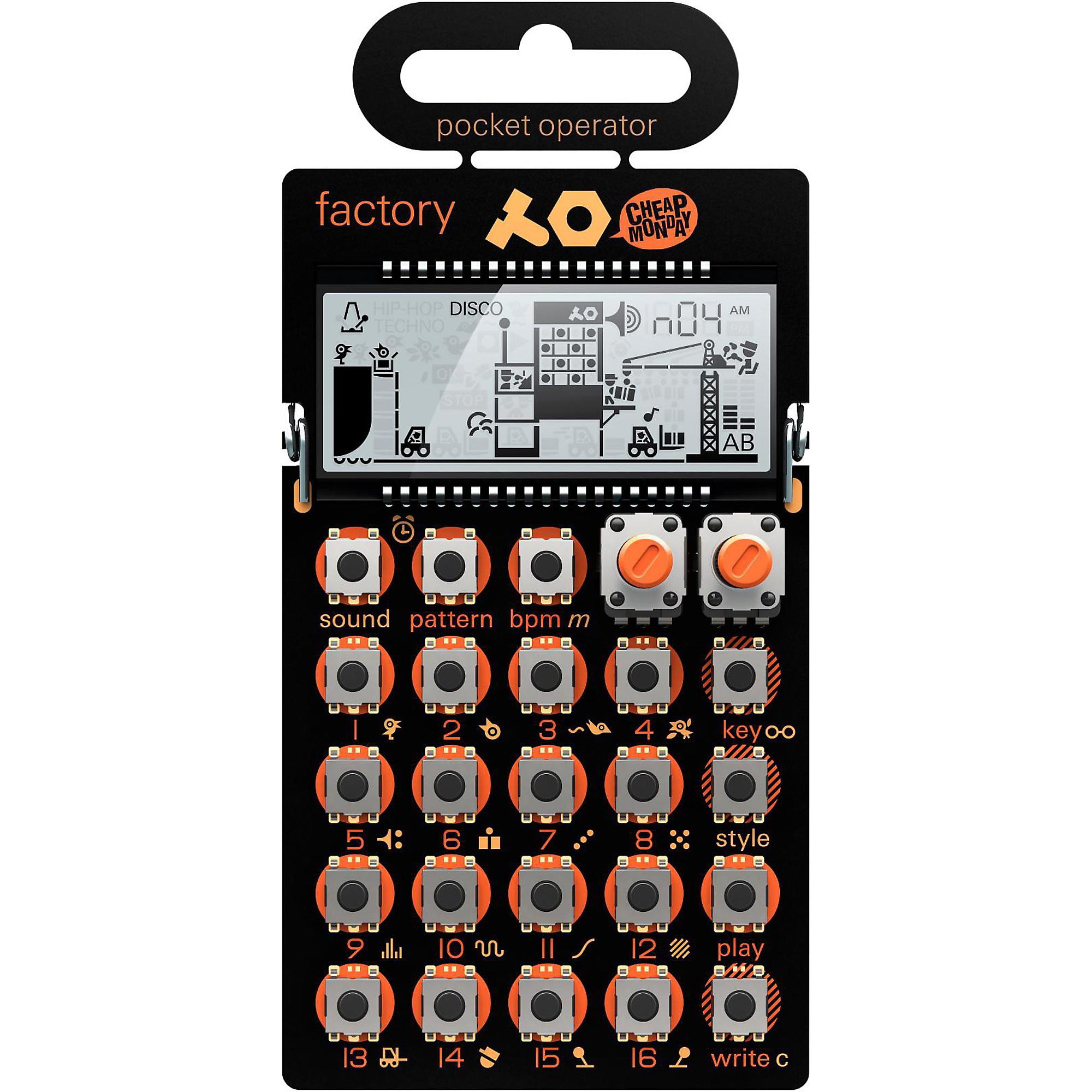 Teenage Engineering Pocket Operator ジャンク teenage engineering Pocket Operator - Factory PO-16 | Guitar Center