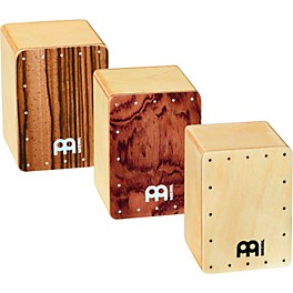 MEINL 3-Piece Mini Cajon Shaker Set