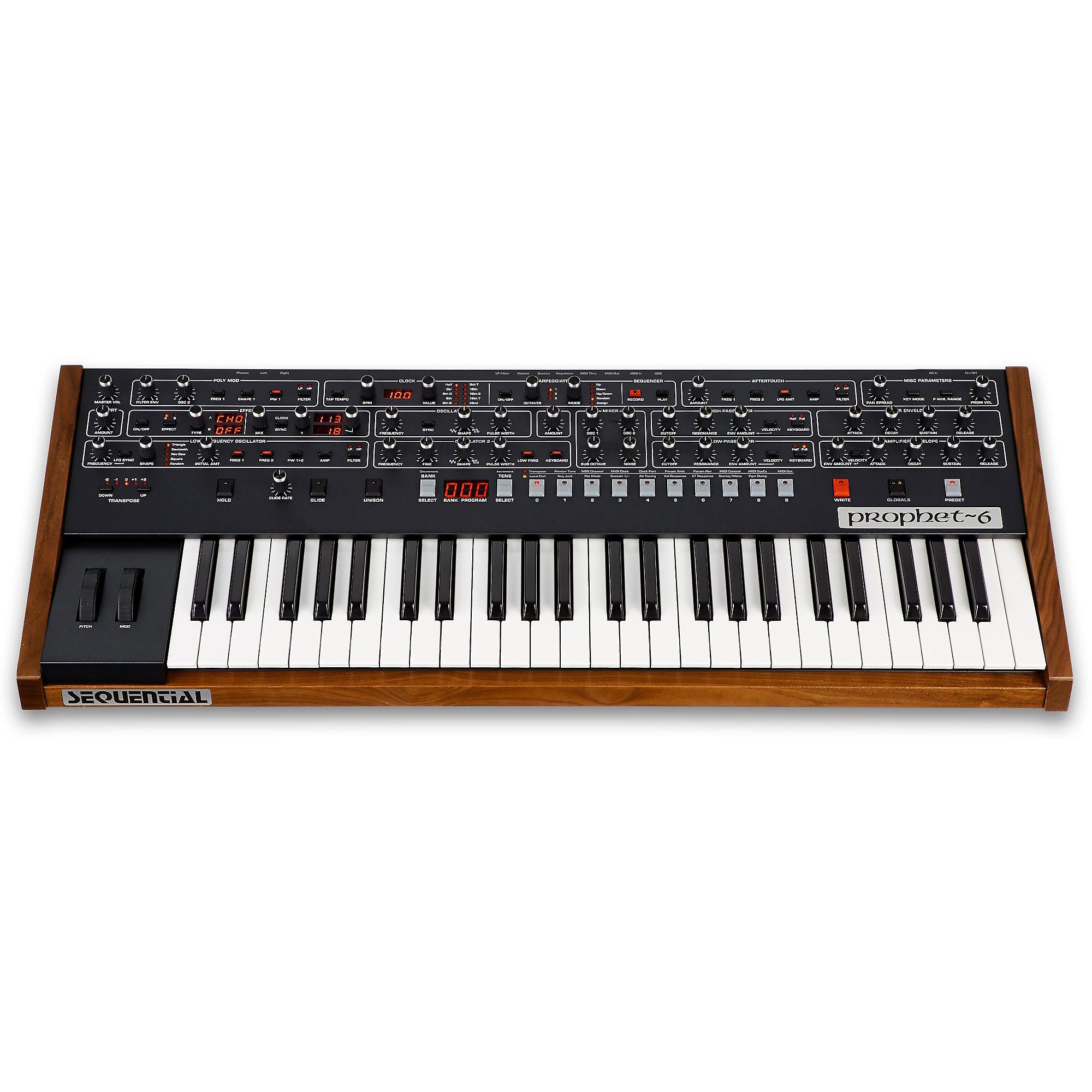 Sequential Prophet-6 6-Voice Polyphonic Analog Synthesizer | Guitar Center