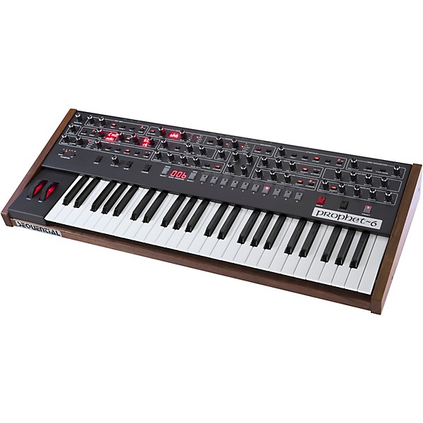 Open Box Sequential Prophet-6 6-Voice Polyphonic Analog Synthesizer Level 2  194744669422