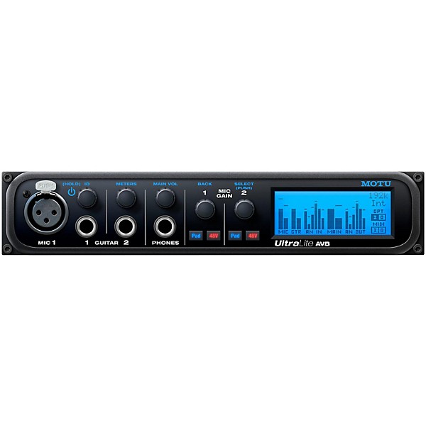 Open Box MOTU UltraLite AVB Audio Interface Level 1