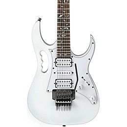 Open Box Ibanez JEMJR Steve Vai Signature JEM Series Electric Guitar Level 2 White 197881162597