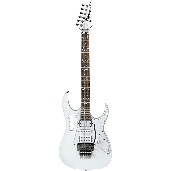 Ibanez JEMJR Steve Vai Signature JEM Series Electric Guitar White