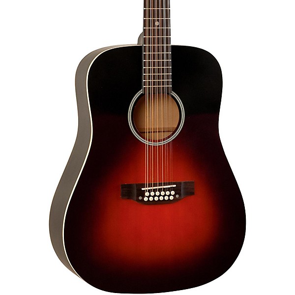 Open Box Recording King Dirty 30's 12-String Dreadnought Acoustic Guitar Level 2  888365523835