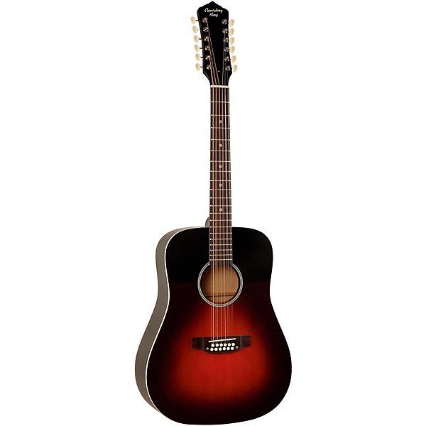 Open Box Recording King Dirty 30's 12-String Dreadnought Acoustic Guitar Level 2  888365523835